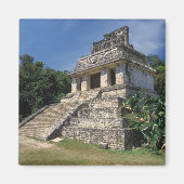 Mexico, provincie Chiapas, Palenque. Tempel van Magneet (Voorkant)