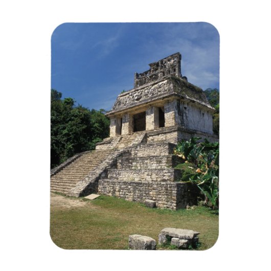 Mexico, provincie Chiapas, Palenque. Tempel van Magneet (Verticaal)
