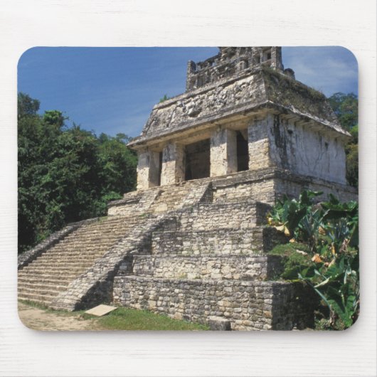 Mexico, provincie Chiapas, Palenque. Tempel van Muismat (Voorkant)