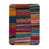 Mexico, provincie Oaxaca, Oaxaca, geweven gordels  Magneet (Verticaal)