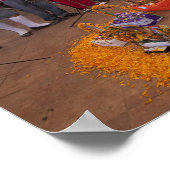 Mexico, provincie Oaxaca, Ocotlan, studenten in Poster (Hoek)