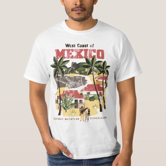  Mexico Pueblo T-Shirt (Voorkant)