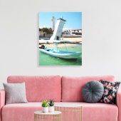 Mexico Puerto Morelos Canvas Afdruk (Insitu (Woonkamer))