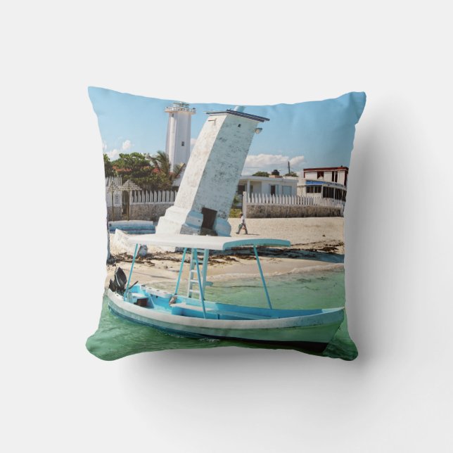 Mexico Puerto Morelos Kussen (Voorkant)