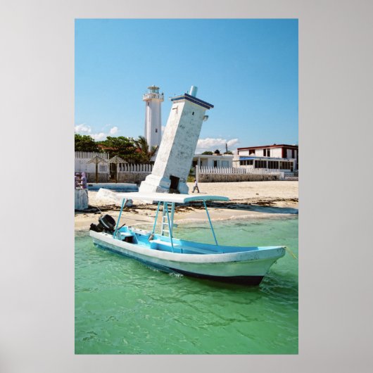 Mexico Puerto Morelos Poster (Voorkant)