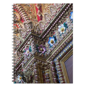 Mexico, Queretaro. Detail in  katholiek Notitieboek