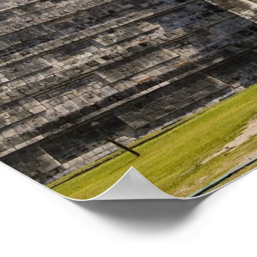 Mexico, Quintana Roo, bij Cancun, Chichen 2 Poster (Hoek)