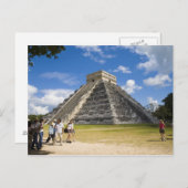 Mexico, Quintana Roo, bij Cancun, Chichen 4 Briefkaart (Voorkant / Achterkant)