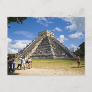 Mexico, Quintana Roo, bij Cancun, Chichen 4 Briefkaart