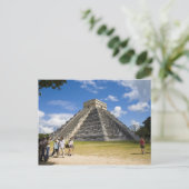 Mexico, Quintana Roo, bij Cancun, Chichen 4 Briefkaart (Staand voorkant)