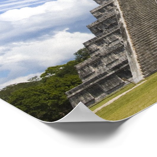 Mexico, Quintana Roo, bij Cancun, Chichen 4 Poster (Hoek)