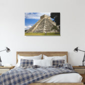 Mexico, Quintana Roo, bij Cancun, Chichen 5 Canvas Afdruk (Insitu (Slaapkamer))