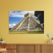 Mexico, Quintana Roo, bij Cancun, Chichen 5 Canvas Afdruk (Insitu (Woonkamer))