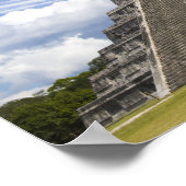 Mexico, Quintana Roo, bij Cancun, Chichen 5 Poster (Hoek)