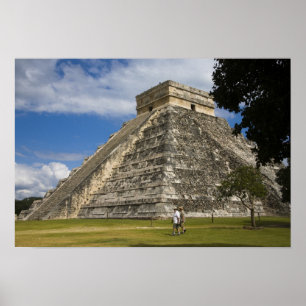 Mexico, Quintana Roo, bij Cancun, Chichen 5 Poster