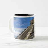 Mexico, Quintana Roo, bij Cancun, Chichen 5 Tweekleurige Koffiemok (Voorkant links)