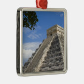 Mexico, Quintana Roo, bij Cancun, Chichen Metalen Ornament (Rechts)