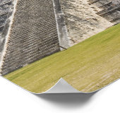 Mexico, Quintana Roo, bij Cancun, Chichen Poster (Hoek)