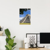Mexico, Quintana Roo, bij Cancun, Chichen Poster (Thuiskantoor)