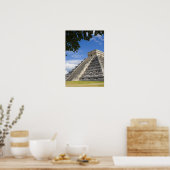 Mexico, Quintana Roo, bij Cancun, Chichen Poster (Keuken)