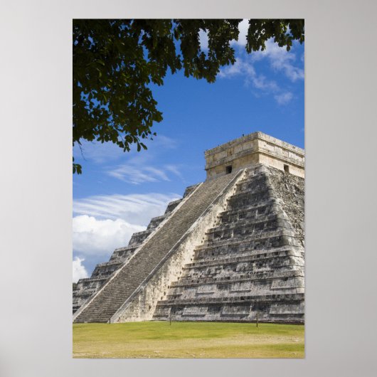 Mexico, Quintana Roo, bij Cancun, Chichen Poster (Voorkant)