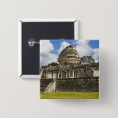 Mexico, Quintana Roo, bij Cancun, Vierkante Button 5,1 Cm (Voorkant /achterkant)