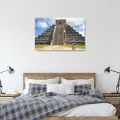 Mexico, Quintana Roo, nabij Cancun, Chichen 2 Canvas Afdruk (Insitu (Slaapkamer))