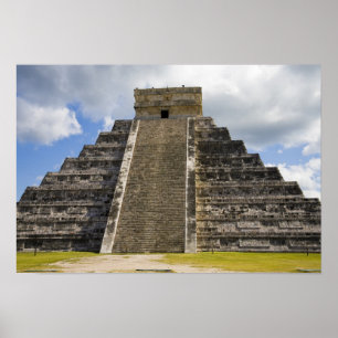 Mexico, Quintana Roo, nabij Cancun, Chichen 2 Poster