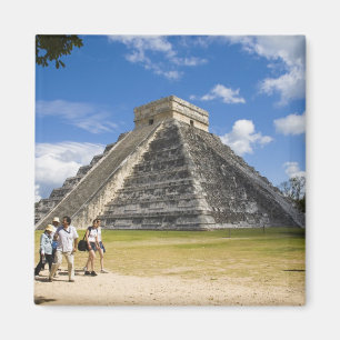 Mexico, Quintana Roo, nabij Cancun, Chichen 4 Magneet