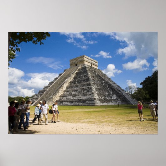 Mexico, Quintana Roo, nabij Cancun, Chichen 4 Poster (Voorkant)