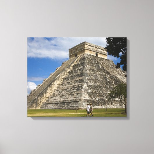 Mexico, Quintana Roo, nabij Cancun, Chichen 5 Canvas Afdruk (Voorkant)