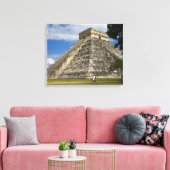 Mexico, Quintana Roo, nabij Cancun, Chichen 5 Canvas Afdruk (Insitu (Woonkamer))