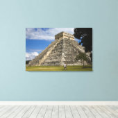 Mexico, Quintana Roo, nabij Cancun, Chichen 5 Canvas Afdruk (Insitu (Houten vloer))