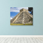 Mexico, Quintana Roo, nabij Cancun, Chichen 5 Canvas Afdruk (Insitu (Houten vloer))