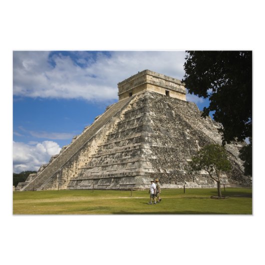 Mexico, Quintana Roo, nabij Cancun, Chichen 5 Foto Afdruk (Voorkant)