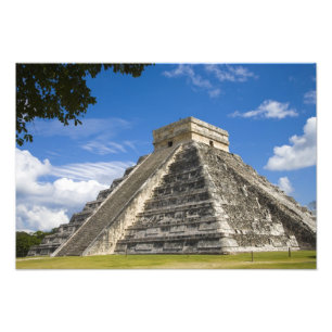 Mexico, Quintana Roo, nabij Cancun, Chichen 6 Foto Afdruk