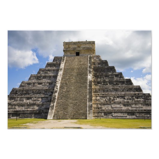 Mexico, Quintana Roo, nabij Cancun, Chichen Foto Afdruk (Voorkant)