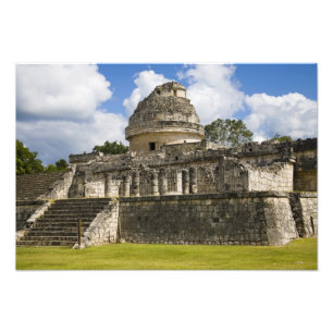 Mexico, Quintana Roo, nabij Cancun, Foto Afdruk