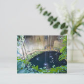 Mexico, Quintana Roo, nabij Chichen Itza, Briefkaart (Staand voorkant)