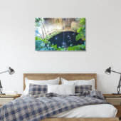 Mexico, Quintana Roo, nabij Chichen Itza, Canvas Afdruk (Insitu (Slaapkamer))
