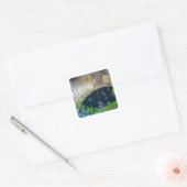 Mexico, Quintana Roo, nabij Chichen Itza, Vierkante Sticker (Envelop)