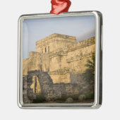 Mexico, Quintana Roo, schiereiland Yucatan, Metalen Ornament (Links)