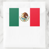 Mexico Rechthoekige Sticker (Tas)