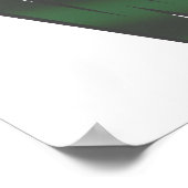 Mexico Reflection logo vlag voor Mexicanen Poster (Hoek)