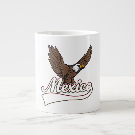 Mexico Reis logo Grote Koffiekop (Voorkant)