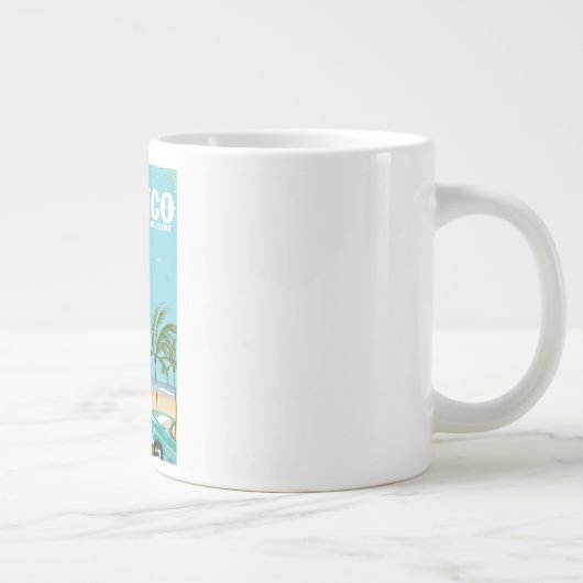 Mexico - reis per reisposter grote koffiekop (Rechts)