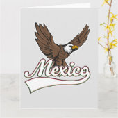 Mexico Reizen logo Kaart (Gele Bloem)