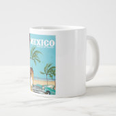 Mexico - Reizen per vliegtuig Reisposter Grote Koffiekop (Voorkant rechts)