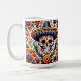 Mexico | Reizen Retro Snoep Schedel Koffiemok