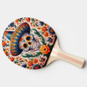 Mexico | Reizen  Retro Sugar Skull Tafeltennisbatje